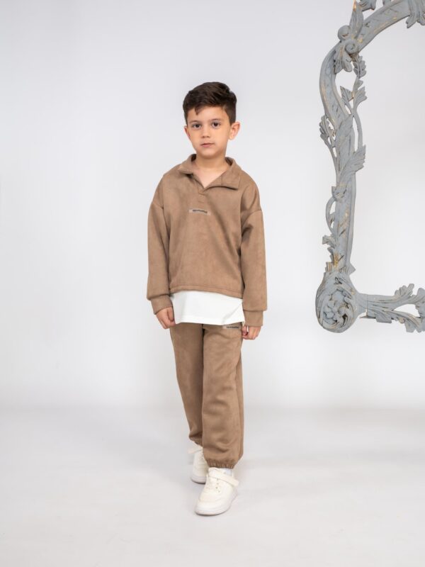 Σετ σε suede υφή / Minimo