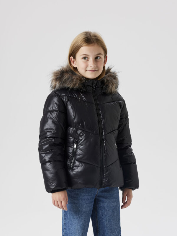 Μπουφάν με γούνα στην κουκούλα / Name it