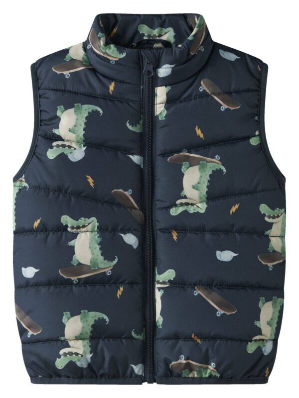 Αμάνικο μπουφάν Dinosaurs / Name it