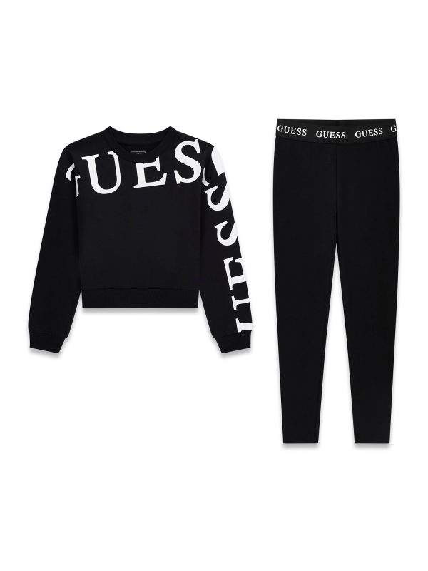 Σετ φούτερ με κολάν / Guess